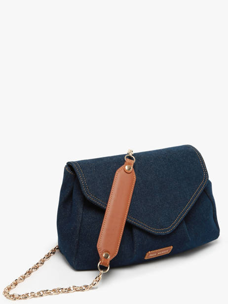 Cross Body Tas Denim Brut Paul marius Blauw denim brut SUZM2DEB ander zicht 1